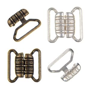 Metal bikini bra fastener / Different shades