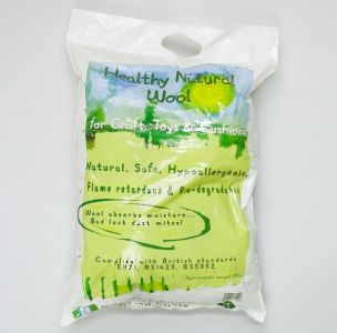 Healthy and natural toy stuffing