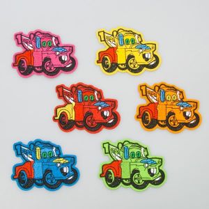 Iron-on motif / "Cars" Tow Mater/ Different shades