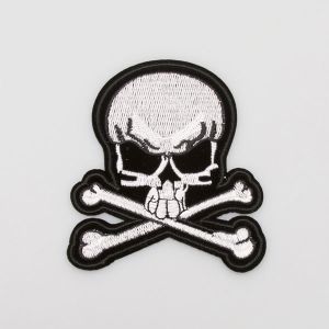 Iron-on motif / Skull / 28026-171