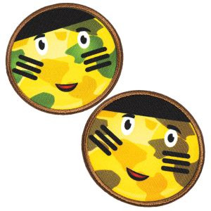 Self-adhesive motif / Emoticons / Different