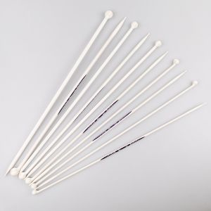 Ergonomic single pointed sweater knitting needles PRYM 35 cm / Different sizes