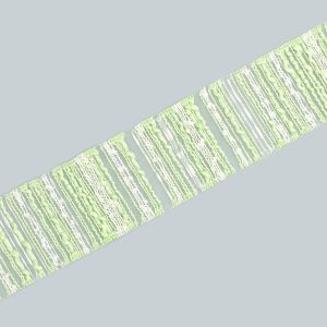 Trimming ribbon / 40 mm / Green