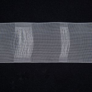 Curtain tape with loop / 100 mm