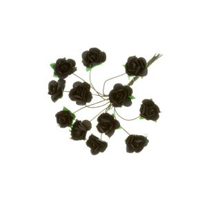 Paper flower bouquet / Black