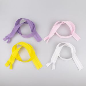 Closed end invisible zip 50 cm / Different shades