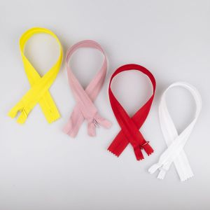 Closed end invisible zip 40 cm / Different shades