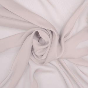 Cationic chiffon / Ivory