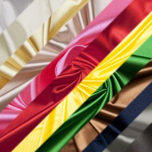 Satin with elastane / Different shades