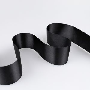 One-sided Glazed string 50 mm / Black 3204