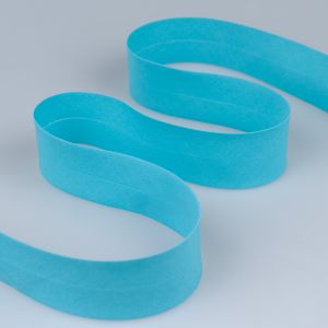 Polyester/Cotton Bias Binding 30 mm / 1137 Turquise