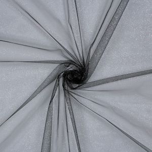 Glitter tulle / Black