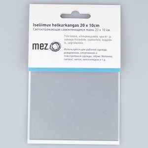 Self-adhesive reflector-patch 10x20 cm / Silver