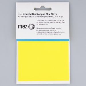 Self-adhesive reflector-patch 10x20 cm / Yellow