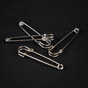 Decorative Kilt Pin 75 mm / Silver