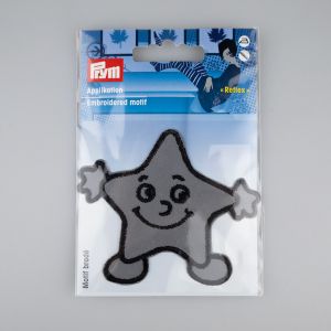 Iron-on reflective motifs / Star