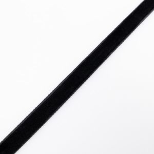 Velvet ribbon 9 mm / black 332