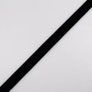 Velvet ribbon 16 mm / black 332