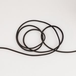 Round elastic 2,5 mm / black