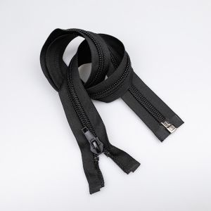 10 mm Zipper S10 open-ended 90 cm / 332 Black