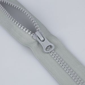 5 mm open ended Chunky zip 45 cm / 317 Grey
