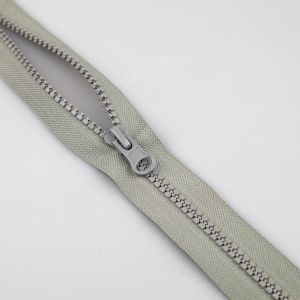 5 mm open ended Chunky zip 50 cm / 317 Grey