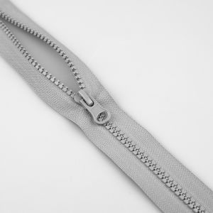 5 mm open ended Chunky zip 75 cm / 326 Grey