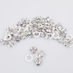 Round popper 9,5 mm (4 parts) / Natural 103