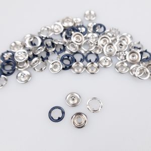Round popper 9,5 mm (4 parts) / Blue 330