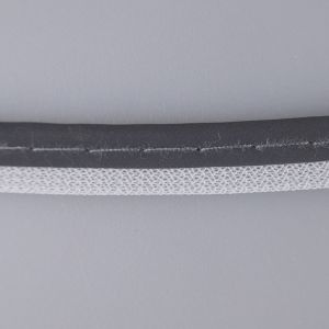 Insertion pipng cord elastic reflective / 310-101 Grey-white