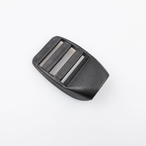 Plastic adjuster with a round body 20 mm / black