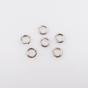 Metal ring 5 mm / Nickel