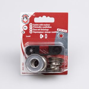 Eyelets "LORD" 12/24mm 20set / Nickel
