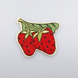 Iron-on motif / Strawberries / 28020-006