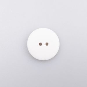 Simple button 23 mm / White