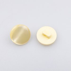 Shank Button / 15 mm / Yellow