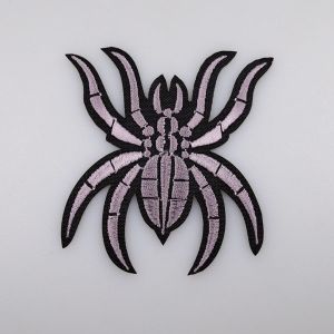 Iron-on motif SPIDER / grey 326