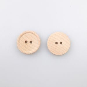 Wooden button 20 mm