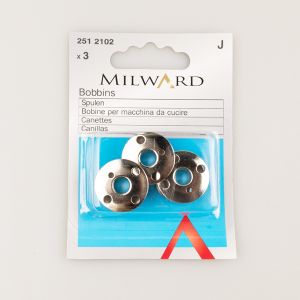 Metal Sewing Machine Bobbins Singer Class 66K 3 pc