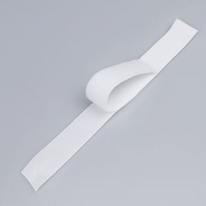 Velcro tape strip 3 × 25 cm / White