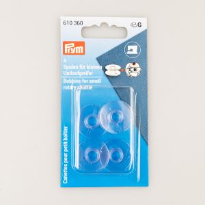 Plastic Sewing Machine Bobbins 21.2 mm 4 pc