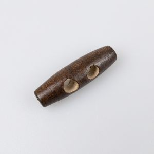 Wooden toggle 40 mm / Brown 304