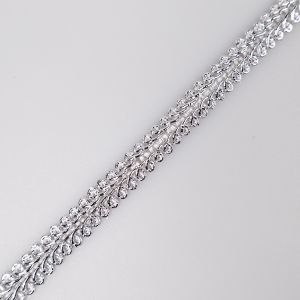 Lurex Braid 11 mm / Silver