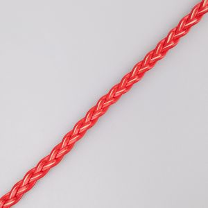 Open weave ribbon PVC 7 mm / red 148