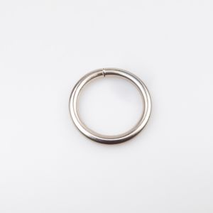 Metal ring 38/6 mm / Nickel Matt