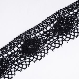 Cotton lace / Black