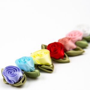 Ribbon rose / Different shades