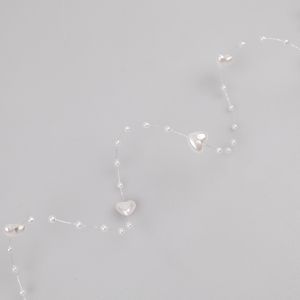 Ribbon with pearls / Heart
