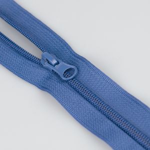 5 mm open-ended zipper with one slider 55 cm / Teal 218