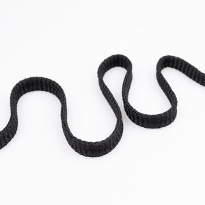 Polypropylene webbing 12 mm / Black 332